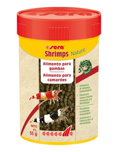 SHRIMPS NATURE SERA - 100 ML (55 GR)
