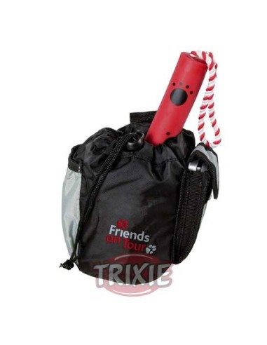 MOCHILA NYLON PORTAJUGUETES TRIXIE - NEGRO