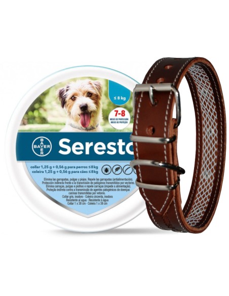 SERESTO + COLLAR CUERO TUYNEC