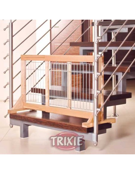 BARRERA EXTENSIBLE DE MADERA TRIXIE - 63-108 X 51 X 31 CM