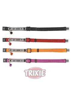 COLLAR GATO CON PORTADIRECCIONES REFLECTANTE TRIXIE