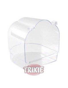 BAÑERA COLGANTE SEMICIRCULAR TRANSPARENTE TRIXIE - 13 X...