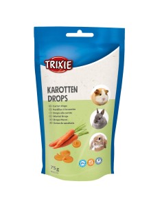 DROPS VITAMINADOS ROEDORES ZANAHORIA TRIXIE - 75 GR