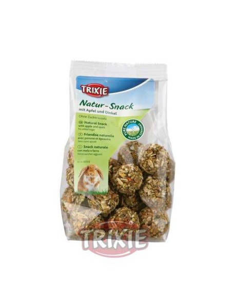PELOTAS CON MANZANA & CEREAL TRIXIE - 140 GR