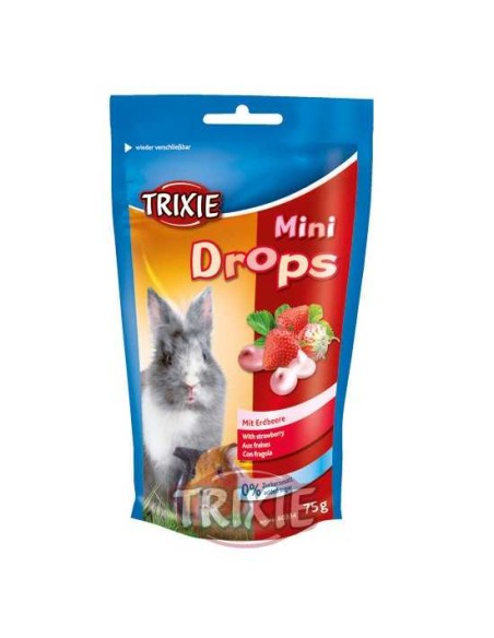 MINI DROPS FRESA TRIXIE - 75 GR