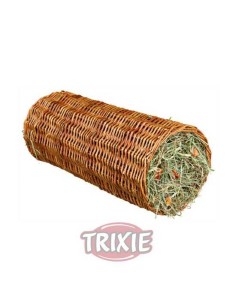 TÚNEL MIMBRE CON HENO ZANAHORIA TRIXIE