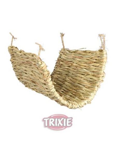 HAMACA HIERBA PARA RATAS Y COBAYAS TRIXIE - 40 X 28 CM