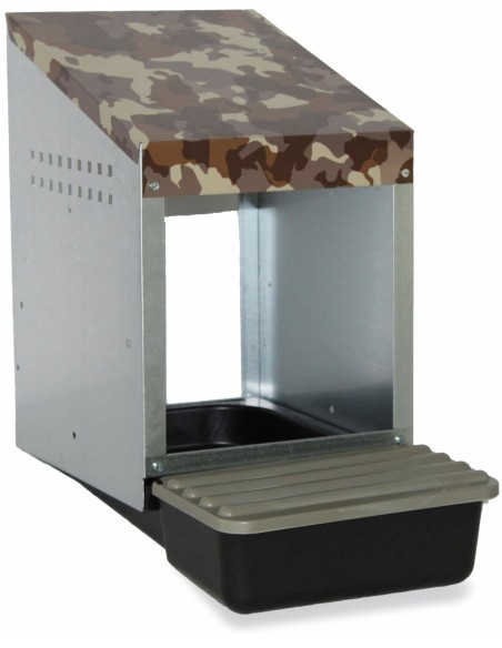PONEDERO CAMUFLAJE PARA GALLINAS CON CUBETA 1 DEPARTAMENTO GAUN