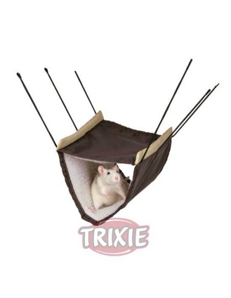 HAMACA PARA HURONES Y RATAS CON 2 ALTURAS TRIXIE - 22 X 15 X 30 CM