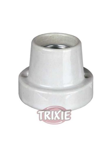 PORTA LÁMPARAS PORCELÁNICO RECTO TRIXIE