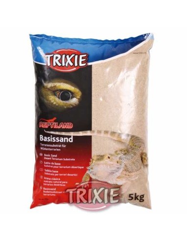 ARENA AMARILLA BÁSICA PARA TERRARIOS TRIXIE - 5 KG