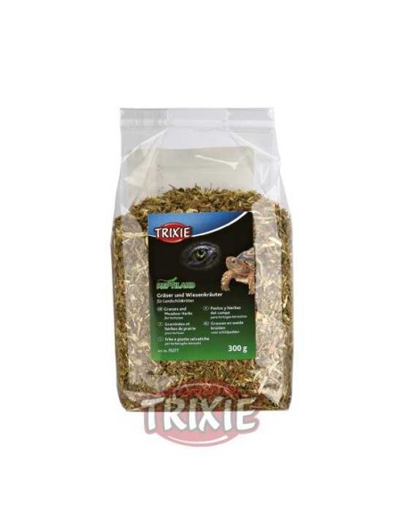 PASTOS Y HIERBAS TORTUGAS TERRESTRES TRIXIE - 300 GR