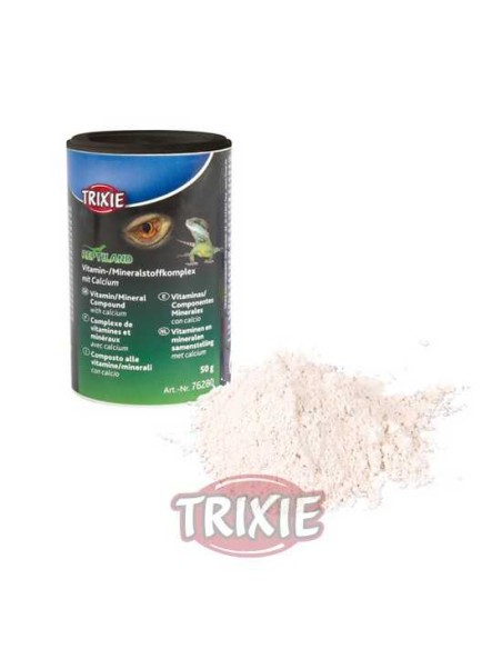 SUPLEMENTO DE NUTRIENTES PARA REPTILES TRIXIE - 50 GR