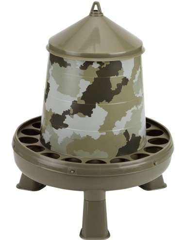 TOLVA PLASTICO CAMUFLAJE CON PATAS PARA AVES GAUN