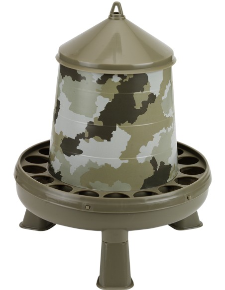 TOLVA PLASTICO CAMUFLAJE CON PATAS PARA AVES GAUN