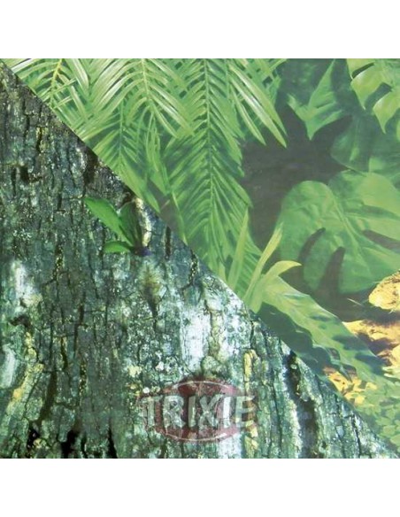 FONDO DECORATIVO TERRARIOS DOBLE CARA TRIXIE - 60 X 150 CM