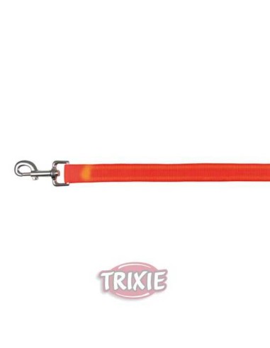 CORREA REGULABLE FLASH TRIXIE - NARANJA COBRIZO