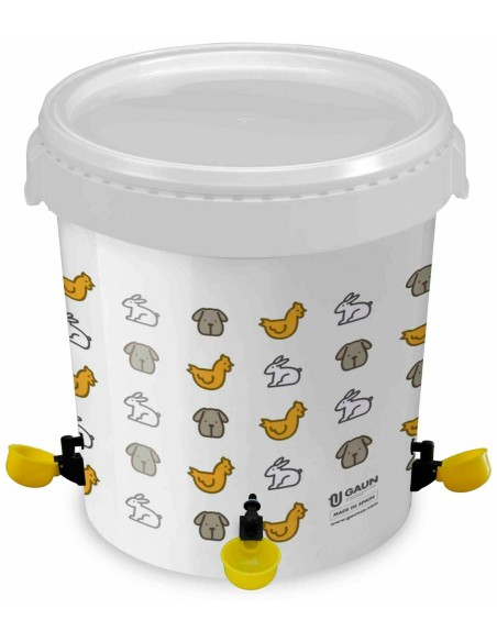 BEBEDERO CON CAZOLETA BASCULANTE GAUN - 32 LITROS