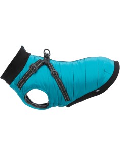 ABRIGO PONTIS AGUAMARINA CON ARNÉS TRIXIE