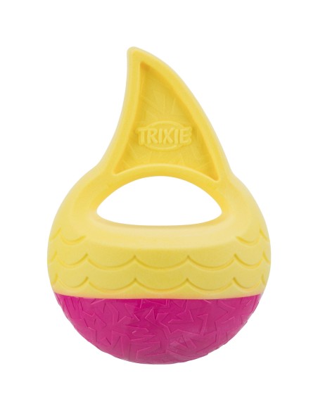 JUGUETE FLOTANTE ALETA DE TIBURÓN AQUA TOY TPR TRIXIE - Ø18 CM