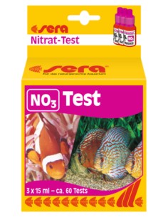 TEST DE NITRATO (NO3) SERA - 15 ML