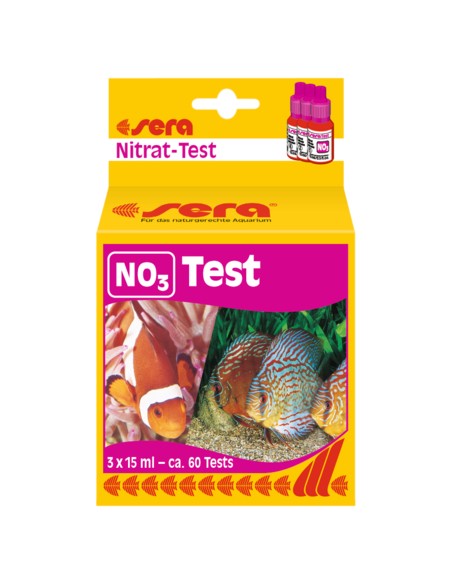 TEST DE NITRATO (NO3) SERA - 15 ML