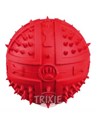 PELOTA CON SONIDO CAUCHO NATURAL TRIXIE