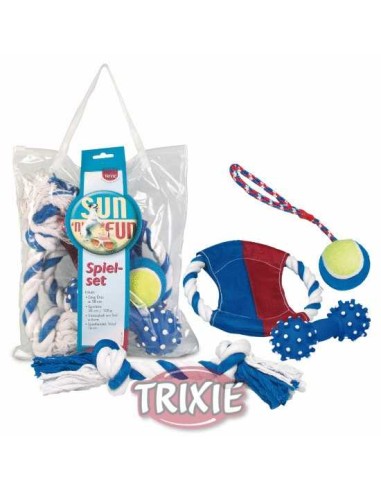 SET JUGUETES PERRO (4 PIEZAS) TRIXIE