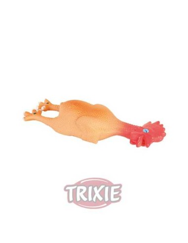 POLLO CON SONIDO DE LÁTEX TRIXIE