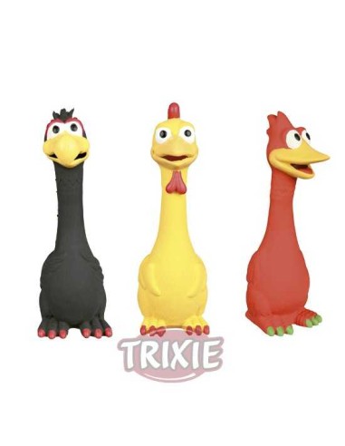 PÁJARO DE LÁTEX TRIXIE - 20 CM