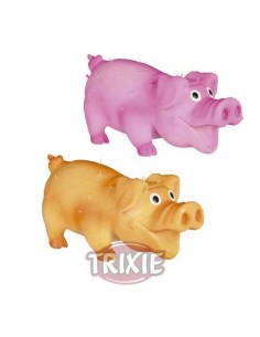 CERDO CON PELO DE LÁTEX TRIXIE - 10 CM