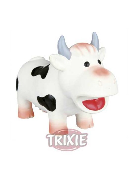 VACA DE LÁTEX TRIXIE - 19 CM