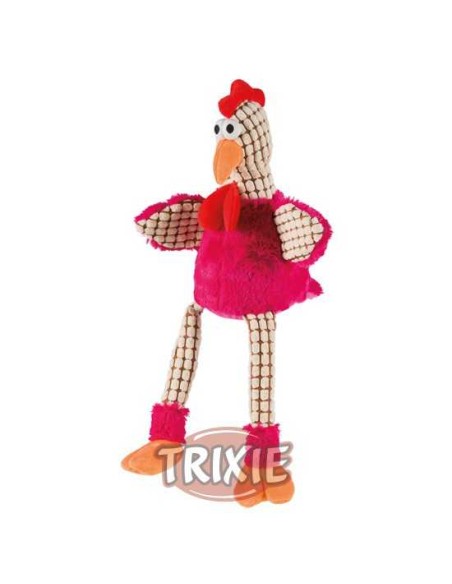 POLLO PELUCHE TEJIDO TRIXIE - 45 CM