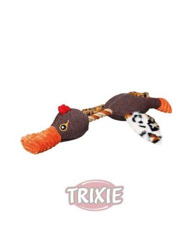 PATO PELUCHE TEJIDO II TRIXIE - 45 CM