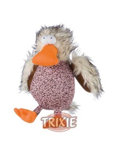 PATO TEJIDO/RELLENO PELUCHE TRIXIE - 26 CM