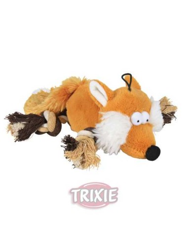 ZORRO CON PIERNAS Y CUERDA TRIXIE - 34 CM