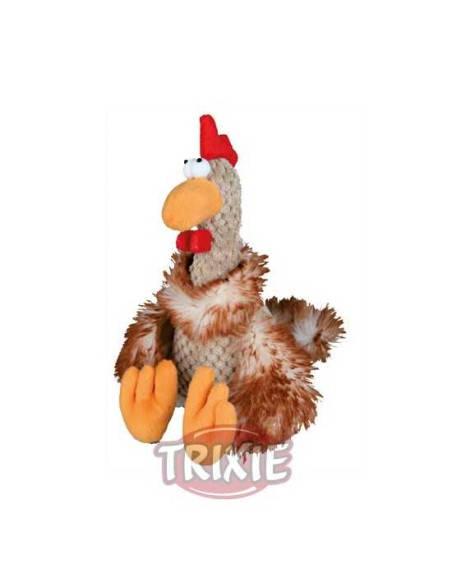 GALLO DE PELUCHE TRIXIE - 22 CM