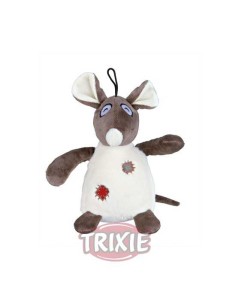 RATA PELUCHE TEJIDO TRIXIE - 16 CM