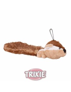 ARDILLA DE PELUCHE CON SONIDO TRIXIE - 30 CM