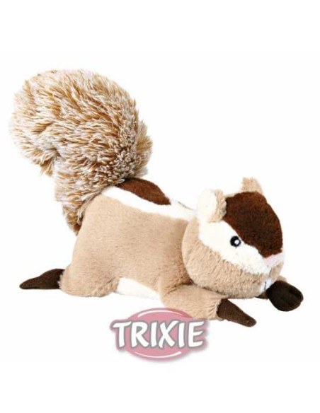 ARDILLA DE PELUCHE CON SONIDO III TRIXIE - 24 CM