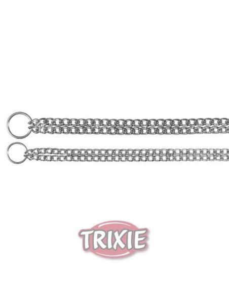 COLLAR ESTRANGULADOR DOBLE FILA TRIXIE