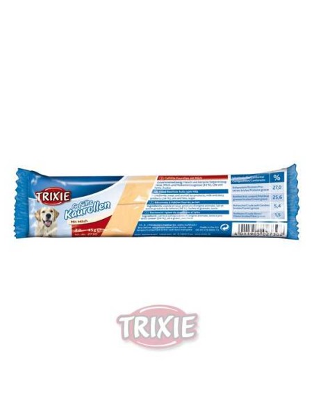 ROLLITOS RELLENOS LECHE (2 UNIDADES) TRIXIE - 12 CM / 35 GR