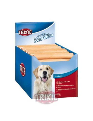 ROLLITO TRIPA RELLENO SALMÓN TRIXIE - 12 CM /...