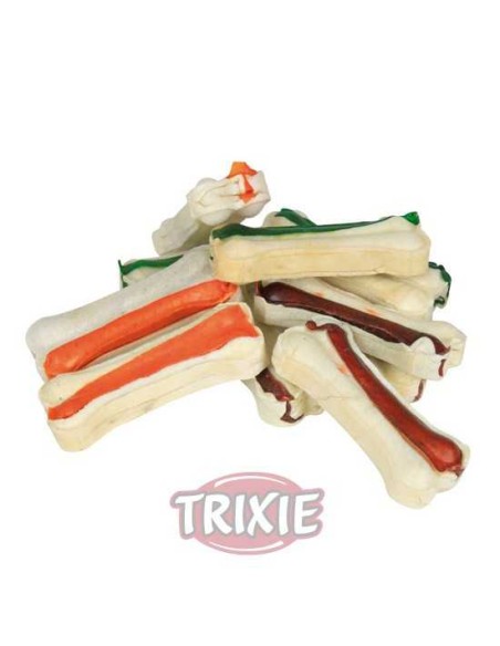 DENTA FUN DOG SNACK HUESOS PRENSADOS (10 UNIDADES) TRIXIE - 230 GR