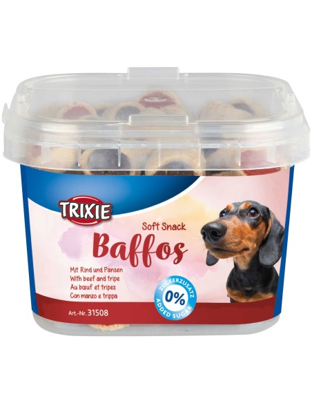 SOFT SNACK BAFFOS TERNERA Y TRIPA TRIXIE