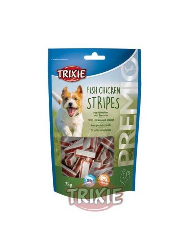 CHICKEN & FISH STRIPES TRIXIE - 75 GR