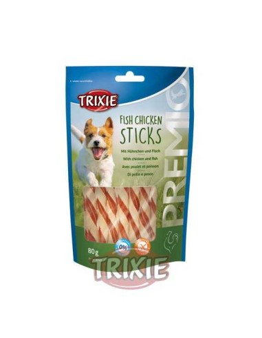 FISH CHICKEN STICKS PREMIO TRIXIE - 80 GR