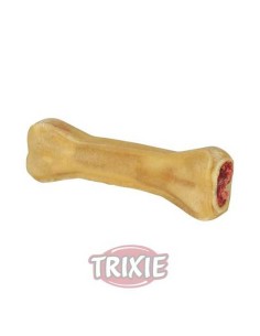 HUESO RELLENO DE SALAMI TRIXIE - 12 CM / 70 GR (2 UNIDADES)