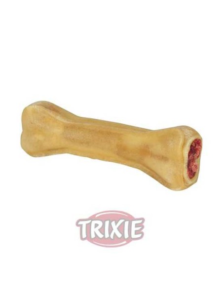 HUESO RELLENO DE SALAMI TRIXIE - 12 CM / 70 GR (2 UNIDADES)