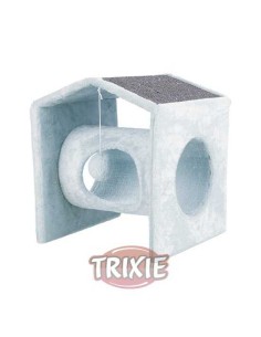 CASA RASCADORA MADRA TRIXIE - AZUL CLARO